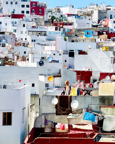 skyline in Morocco